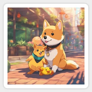 touch of mystery Sticker